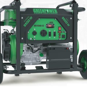 موتور برق تکفار بنزینی GREEN POWER گرین پاور ۹.۵ کیلووات مدل GR11500-E2 استارتی، هندلی، ریموت