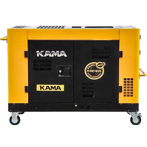 موتور برق بنزینی تکفاز KAMA دیزلی کاما ۱۰ کیلووات مدل KDE12STA استارتی